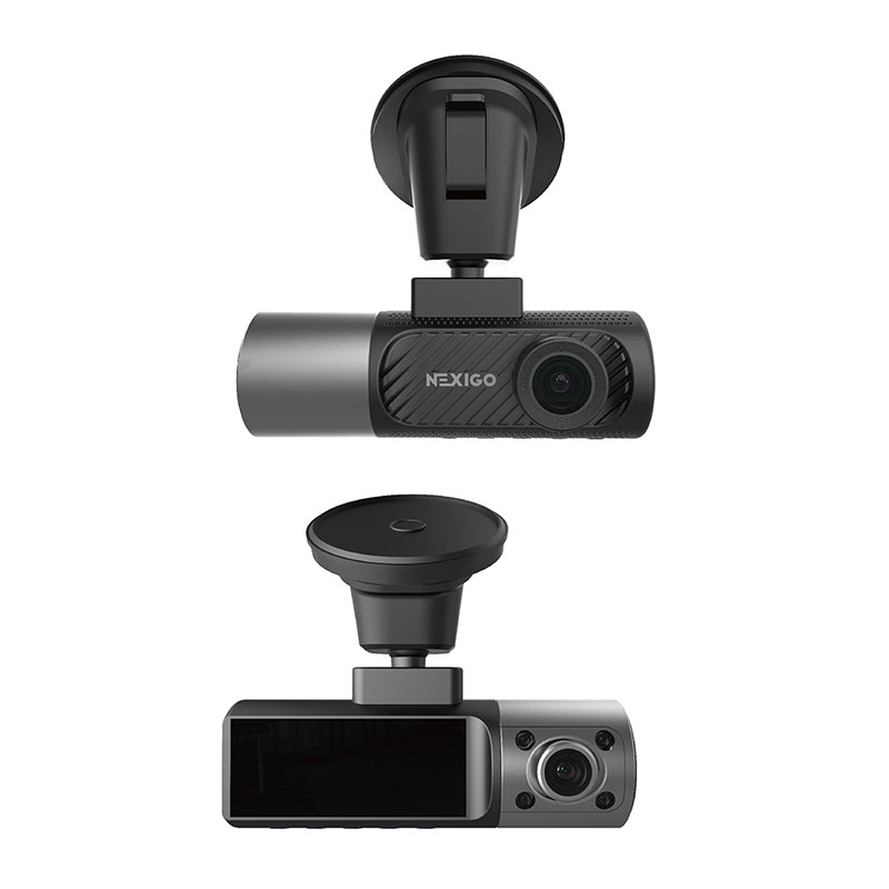 Dash Cam a 3 canali anteriore e posteriore GPS WiFii da 5 GHz integrato